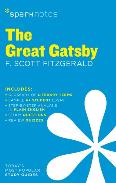 The Great Gatsby SparkNotes Literature Guide (Volume 30) (SparkNotes Literature Guide Series) cover