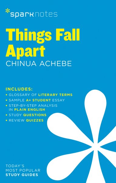 Things Fall Apart SparkNotes Literature Guide (Volume 61) (SparkNotes Literature Guide Series) cover