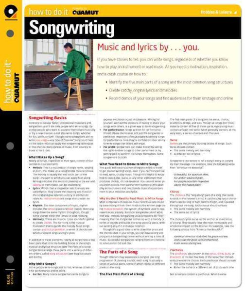 Songwriting (Quamut) cover