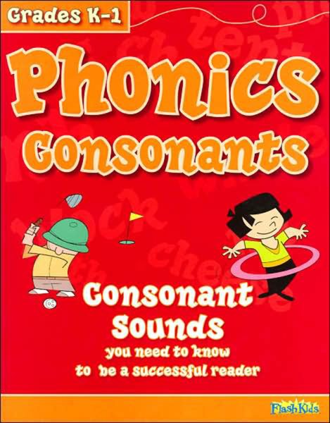 Phonics Consonants (Flash Kids Workbooks) cover