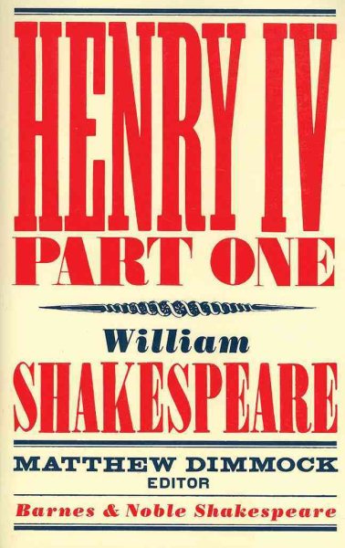 Henry IV Part One (Barnes & Noble Shakespeare) cover