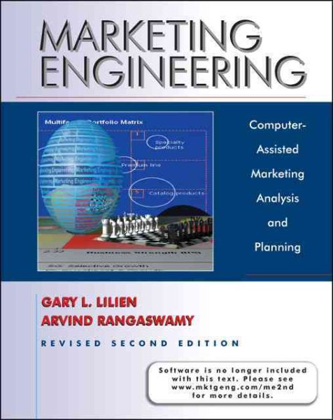Marketing Engineering, Revised Second Edition cover