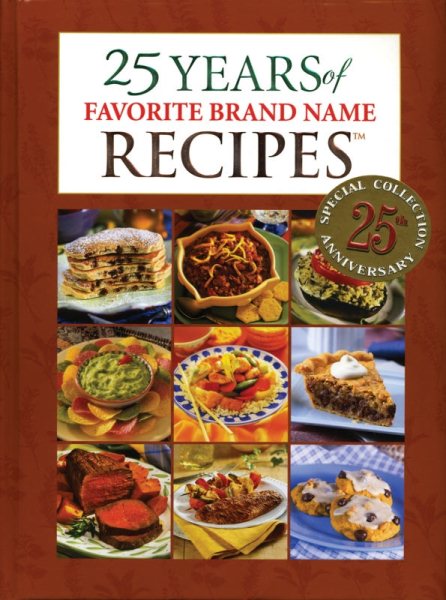 25 Years of Favorite Brand Name Recipes cover