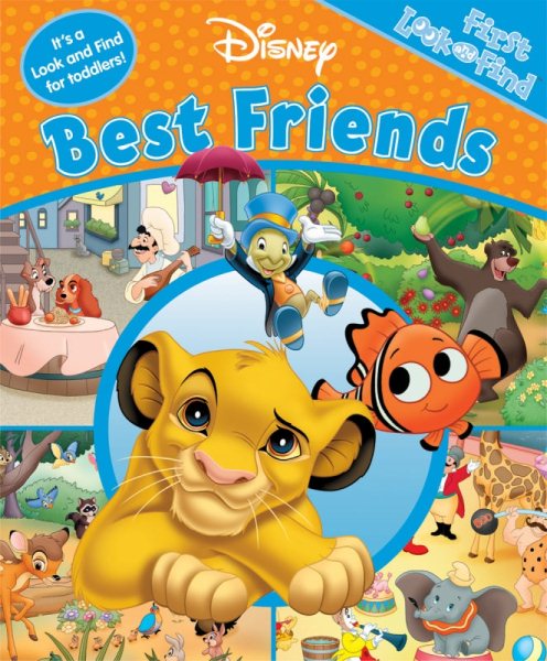 Disney Best Friends (My First Look & Find) cover