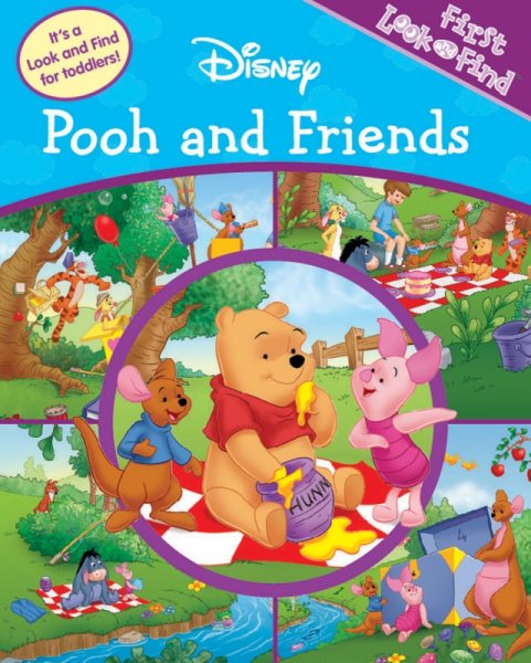 Pooh and Friends (Look and Find Books) cover