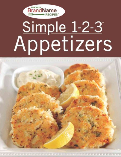 Simple 1-2-3 Appetizers Recipes (Favorite Brand Name Recipes) cover