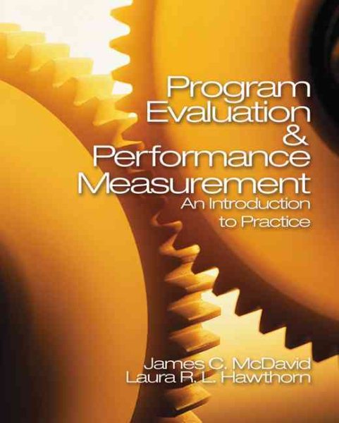Program Evaluation and Performance Measurement: An Introduction to Practice cover