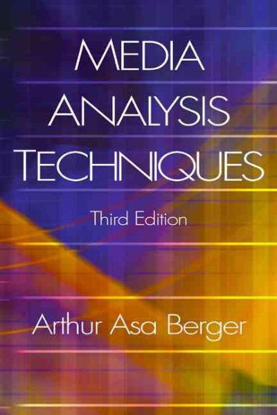Media Analysis Techniques cover