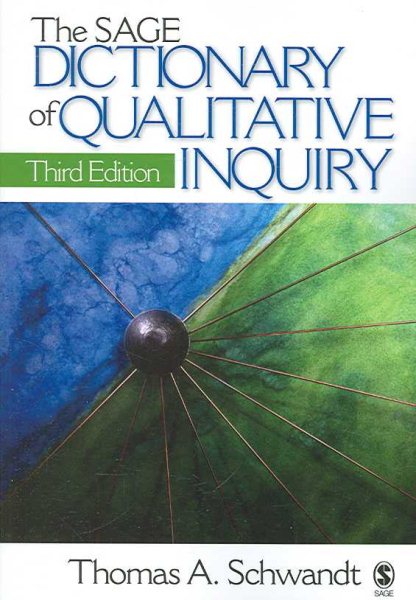 The SAGE Dictionary of Qualitative Inquiry cover