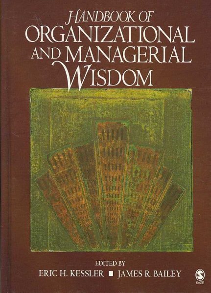 Handbook of Organizational and Managerial Wisdom cover