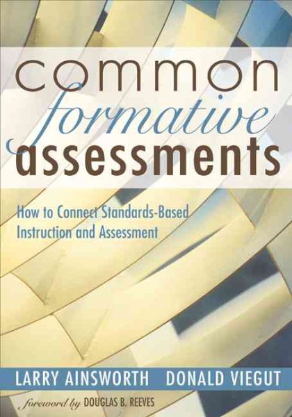 Common Formative Assessment: Book cover