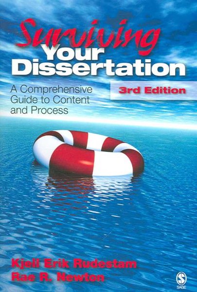 Surviving Your Dissertation: A Comprehensive Guide to Content and Process cover