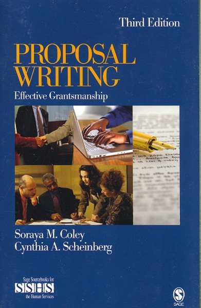 Proposal Writing: Effective Grantsmanship (Sage Human Services Guides) cover