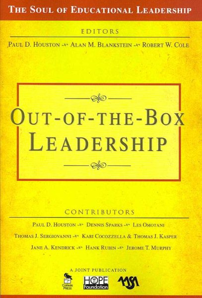 Out-of-the-Box Leadership (The Soul of Educational Leadership Series) cover