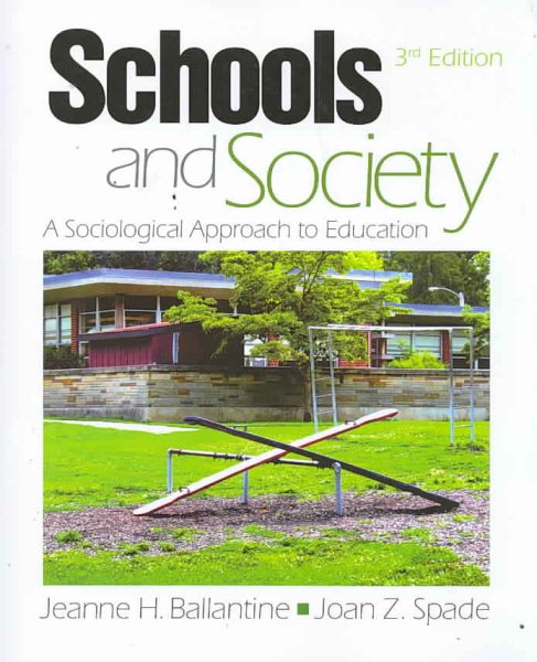 Schools and Society: A Sociological Approach to Education cover