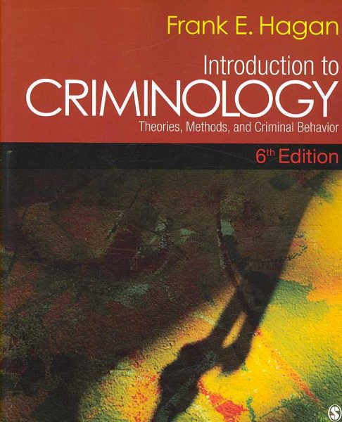 Introduction to Criminology: Theories, Methods, and Criminal Behavior cover