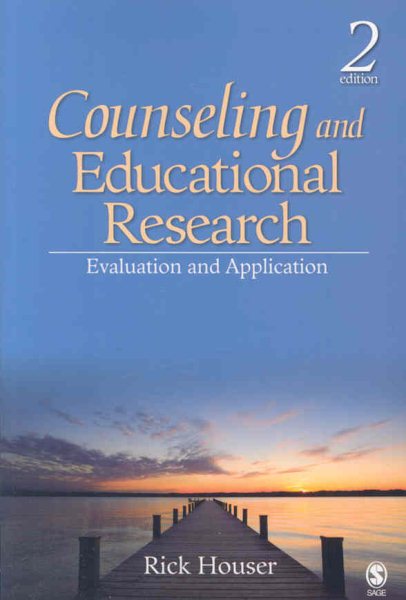Counseling and Educational Research: Evaluation and Application cover