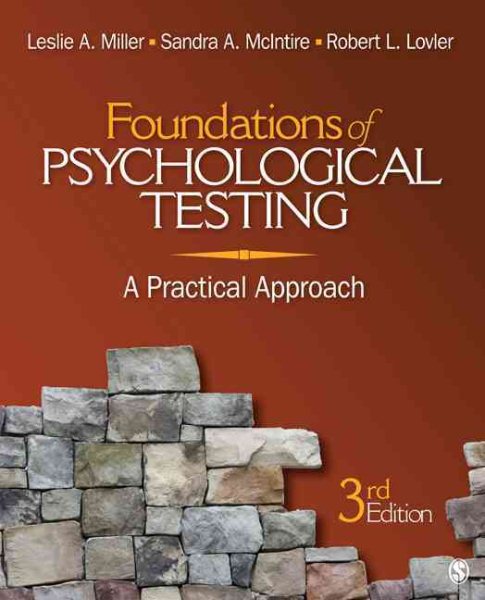 Foundations of Psychological Testing: A Practical Approach cover