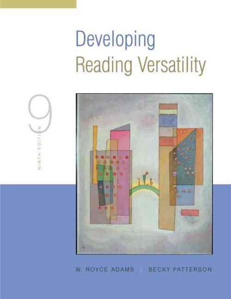 Developing Reading Versatility cover