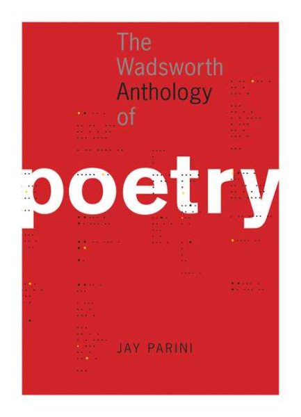 The Wadsworth Anthology of Poetry (with Poetry 21 CD-ROM) cover