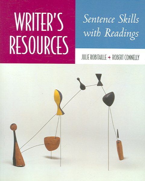 Writer's Resources: Sentence Skills with Readings (with Writer's Resources CD-ROM) cover