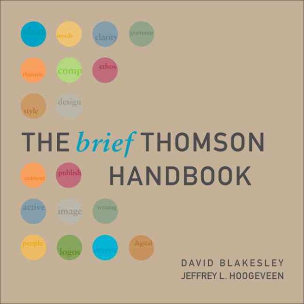 The Brief Thomson Handbook (Available Titles CengageNOW)