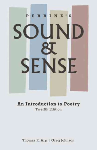 Perrine's Sound and Sense: An Introduction to Poetry cover