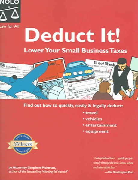Deduct It!: Lower Your Small Business Taxes cover