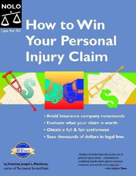 How To Win Your Personal Injury Claim cover