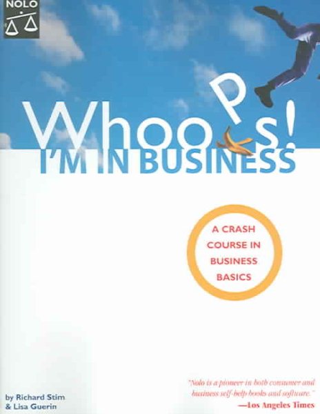 Whoops! I'm In Business: A Crash Course In Business Basics cover
