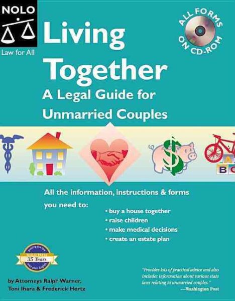 Living Together: A Legal Guide for Unmarried Couples (13th Edition) cover