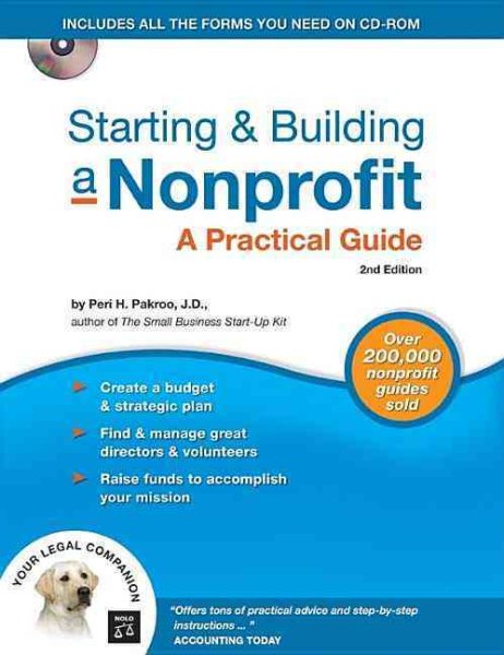 Starting & Building a Nonprofit: A Practical Guide cover