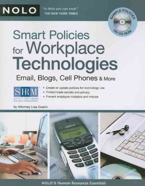 Smart Policies for Workplace Technology: Email, Blogs, Cell Phones & More cover