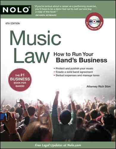 Music Law: How to Run Your Band's Business cover
