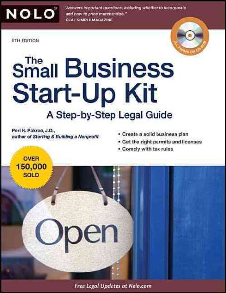 The Small Business Start-Up Kit: A Step-by-Step Legal Guide cover