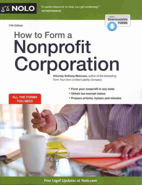 How to Form a Nonprofit Corporation cover