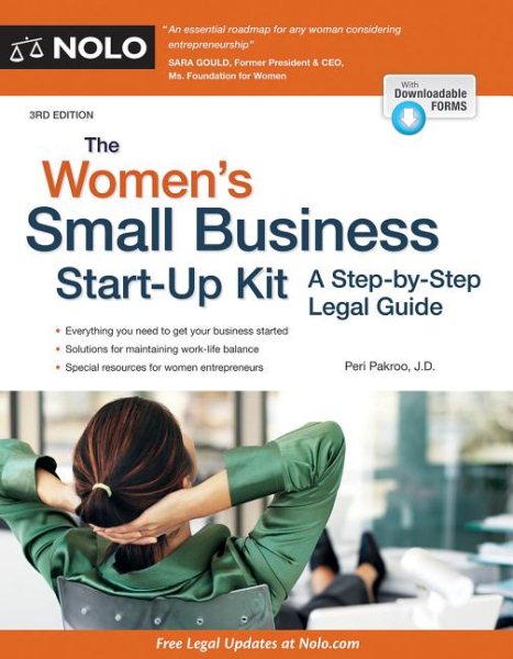 The Women's Small Business Start-Up Kit: A Step-by-Step Legal Guide cover