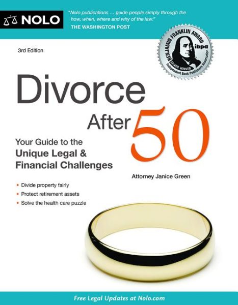 Divorce After 50: Your Guide to the Unique Legal and Financial Challenges cover