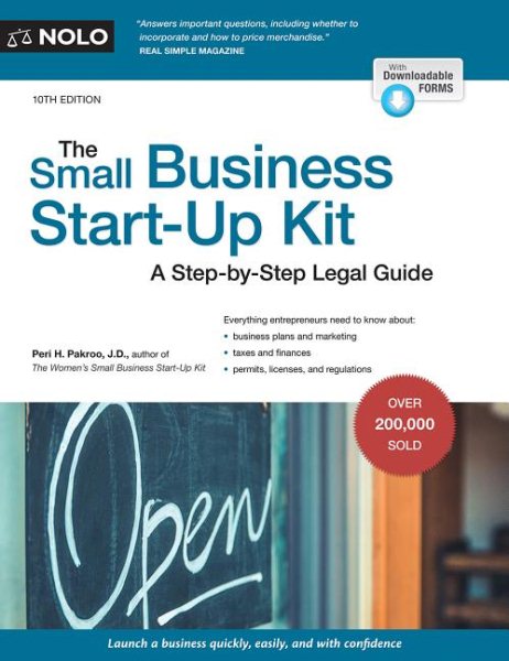 Small Business Start-Up Kit, The: A Step-by-Step Legal Guide cover