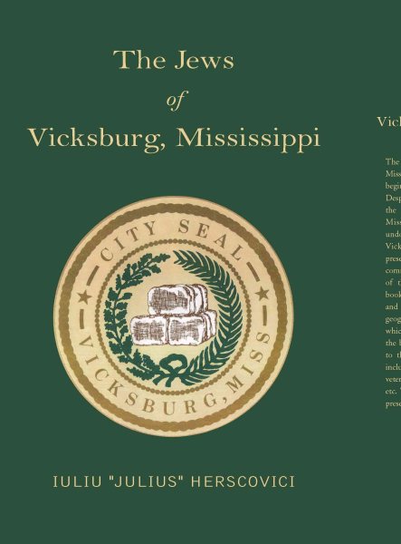 The Jews of Vicksburg, Mississippi cover