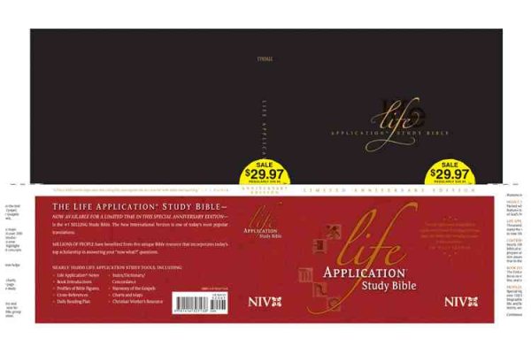 Life Application Study Bible Anniversary Edition NIV cover