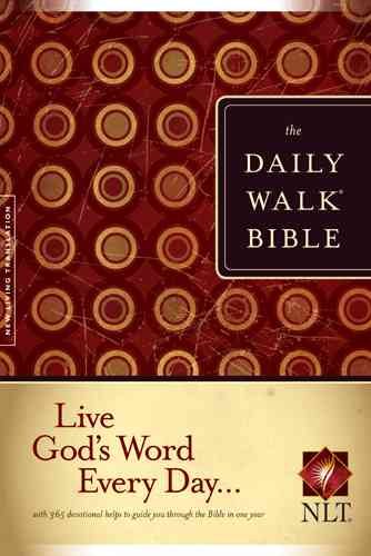 The Daily Walk Bible NLT cover