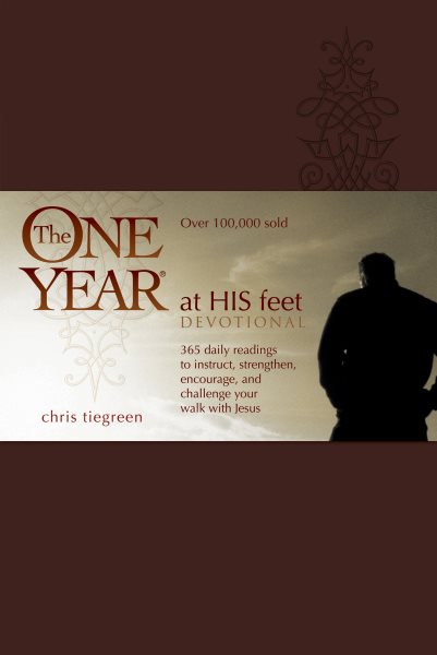 The One Year At His Feet Devotional (One Year Book) cover