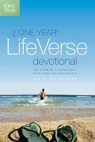 The One Year Life Verse Devotional (One Year Book) cover