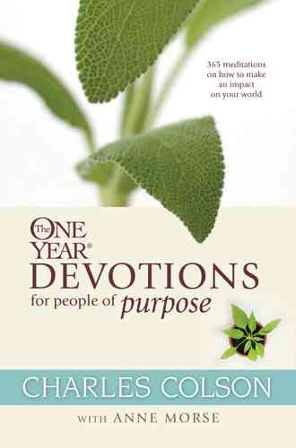 The One Year Devotions for People of Purpose (One Year Book) cover