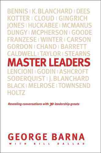 Master Leaders: Revealing Conversations with 30 Leadership Greats cover