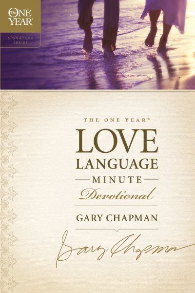 The One Year Love Language Minutie Devotional: A 365-Day Devotional for Christian Couples (One Year Signature Line) cover