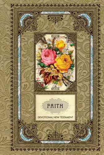 Faith Devotional New Testament with Psalms and Proverbs (Hardcover) (The Vintage Gift Collection: NLT) cover