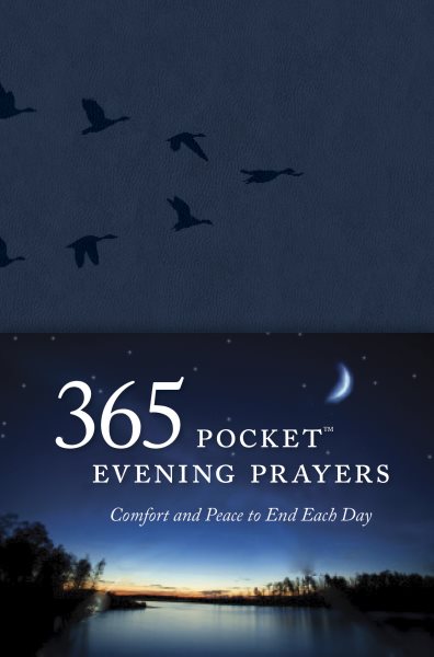 365 Pocket Evening Prayers: Comfort and Peace to End Each Day cover