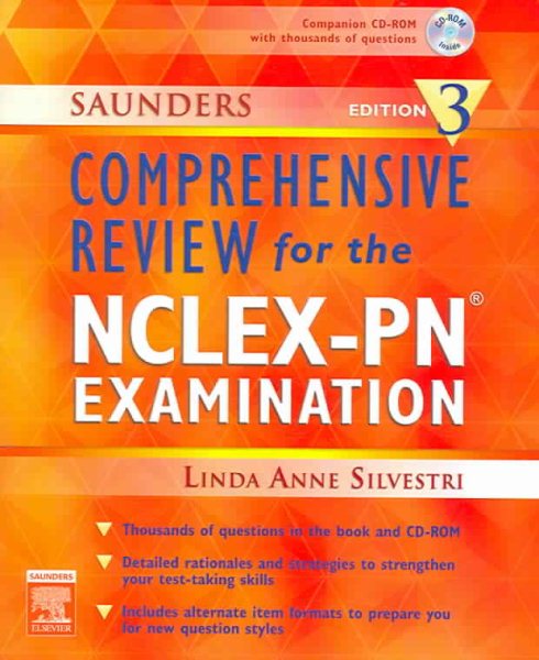 Saunders Comprehensive Review for the NCLEX-PN Examination, Edition 3 cover